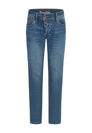 POCKET MALIBU CROPPED STRECTCH - Slim fit jeans - underwater blue