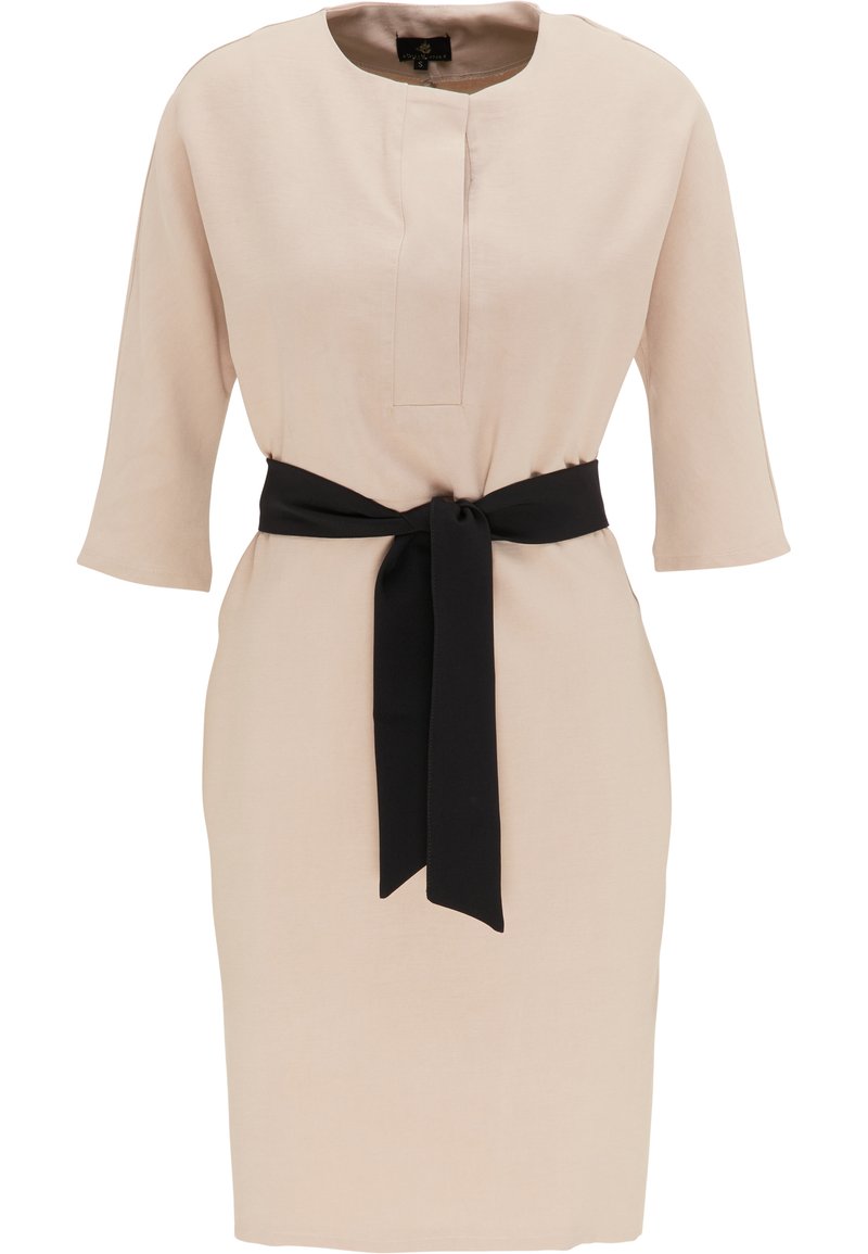 dreimaster Jurk beige