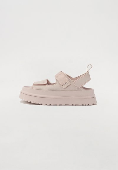 GOLDENGLOW - Sandales à plateforme - bay fog