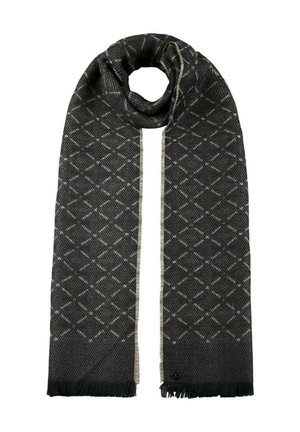 Lierys GRID  - Scarf - dunkelblau
