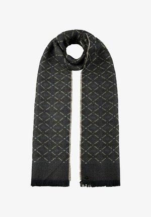 Lierys GRID - Scarf - dunkelblau