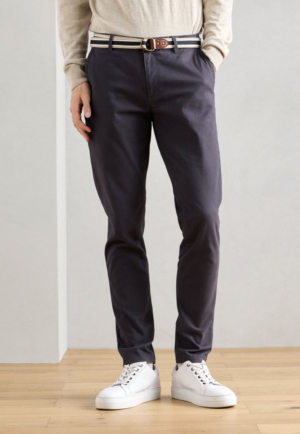BELTED MOTT - Chino - charcoal