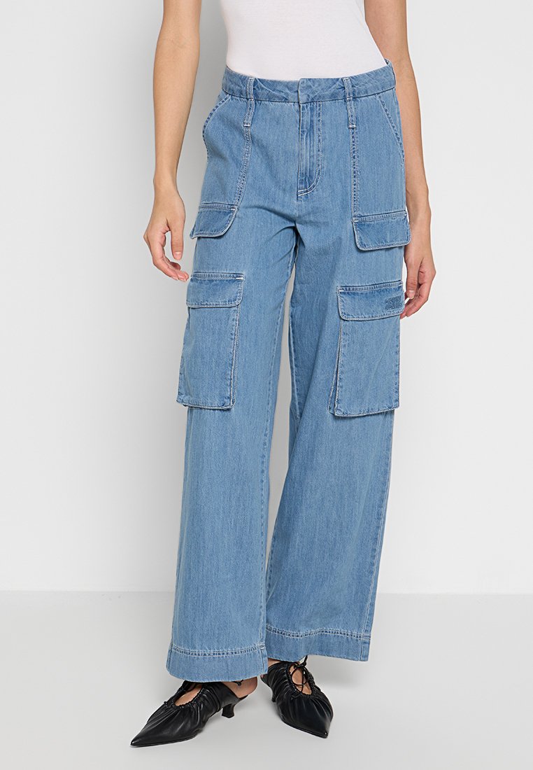 DKNY Workwear-jeans blauw