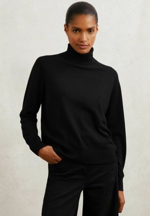 WENDY ROLL-NECK - Svetrík - black