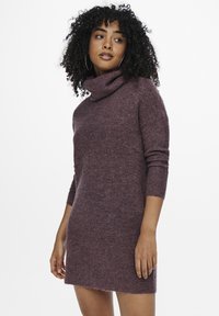 ONLY ONLJANA DRESS - Džemperkleita - rose brown