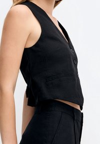 PULL&BEAR Weste - black