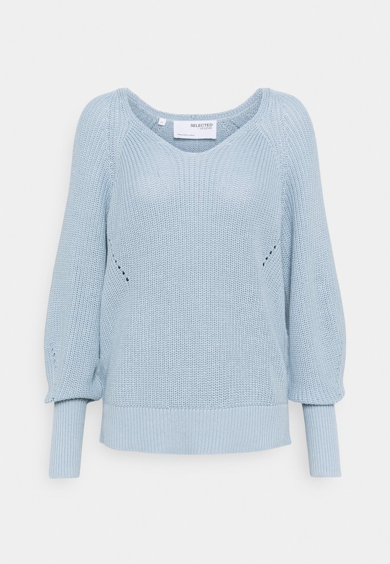 Selected Neule - blue