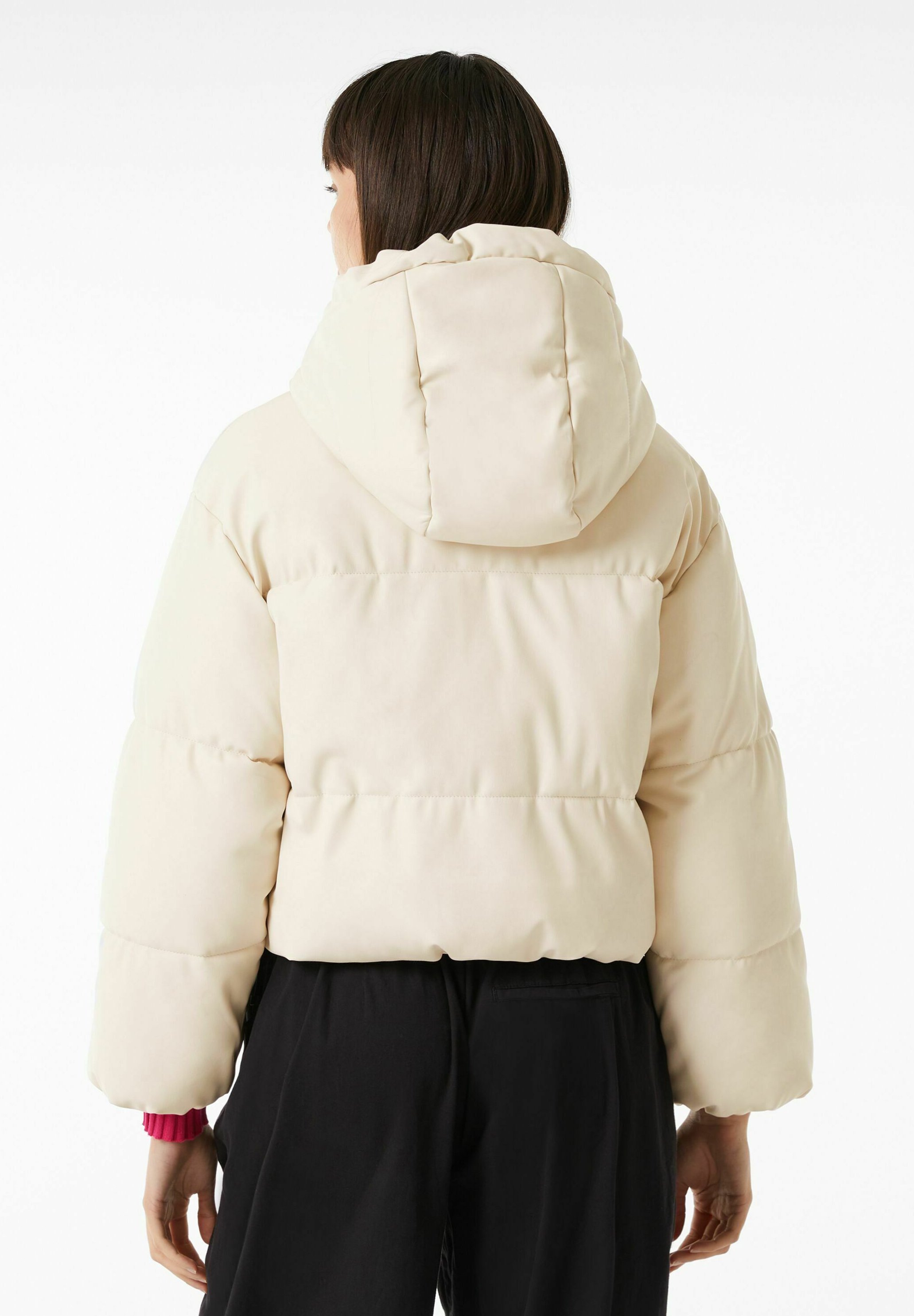 Bershka PUFFER WITH HOOD - Veste d 