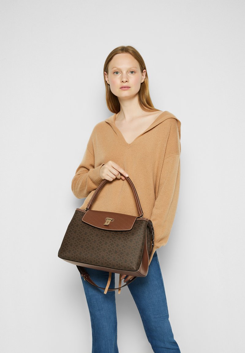Damen Handtaschen | Bally LAYKA TOP HANDLE Handtasche brown-multi-coloured/braun - RO34211 Damen Handtaschen | Bally LAYKA TOP HANDLE Handtasche brown-multi-coloured/braun - RO34211