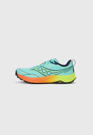 PEREGRINE 16 - Sapatilhas de trail running - splash/citron