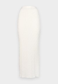 STRUCTURE MAXI SKIRT - Maxi sukně - white