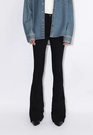Dr.Denim, MOXY HIGH FLARE - Jean flare - black