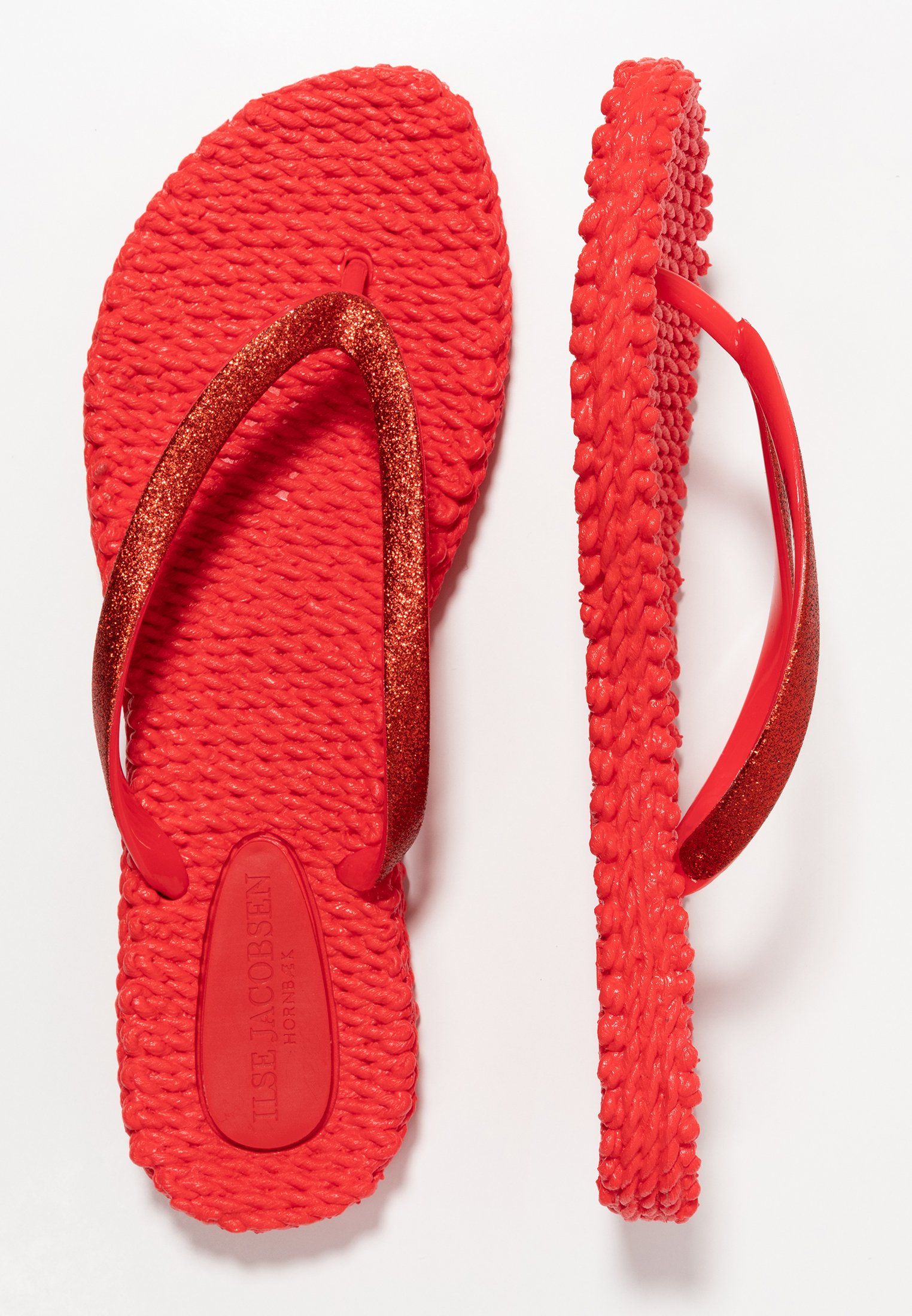 Ilse Jacobsen CHEERFUL - Teenslippers - red/rood - Zalando.be