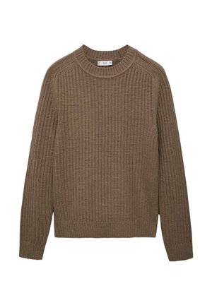 Mango Strickpullover - brown