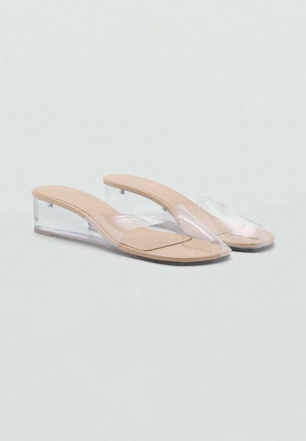 TRANSPARENT - T-bar sandals - nude3