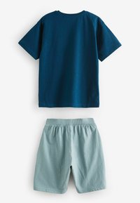 Next 3 PACK - REGULAR FIT - Pyjama - navy camel palm tree