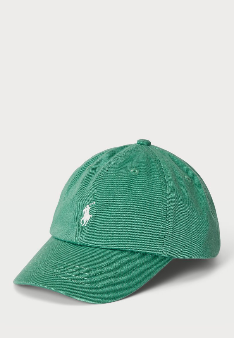 Polo Ralph Lauren COTTON TWILL BALL CAP 7-14Y - Cap - fairway green ...