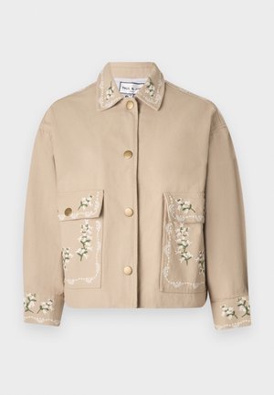 Paul & Joe VLAETITIA - Chaqueta de cuero - beige