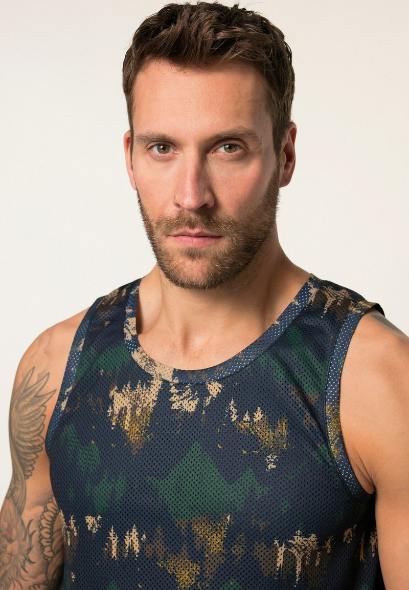 JP1880 JAY TANK FITNESS QUICKDRY Top olive/oliva