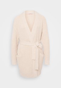 SHORT WRAP - Dressing gown - oat