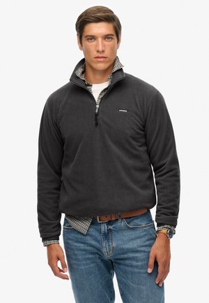 POLAR HALF ZIP - Sweat polaire - charcoal