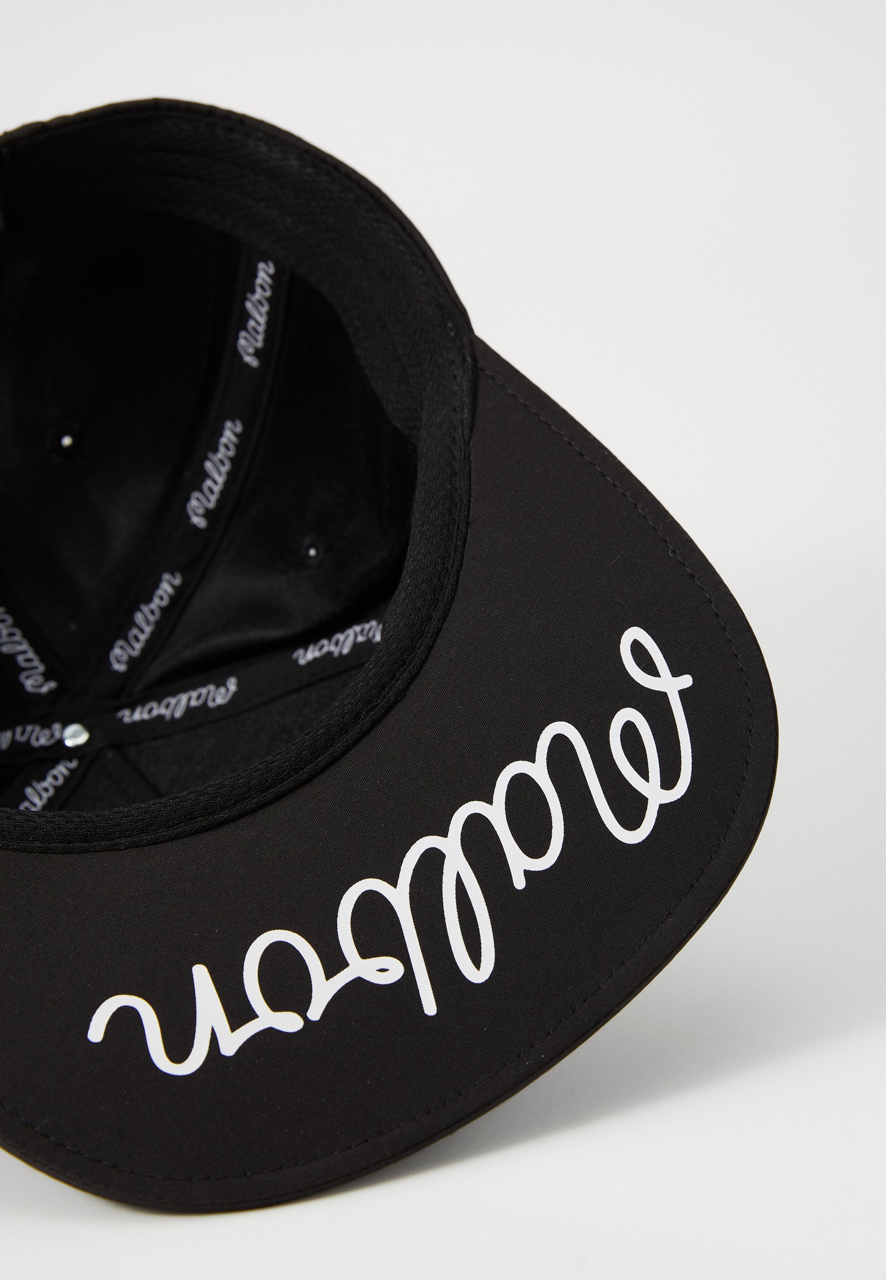 Malbon MALBON X JESPER PARNEVIK 5 PANEL HAT - Cap - black - Zalando.ie