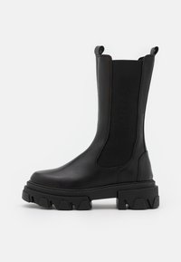INA - Stivali con plateau - black