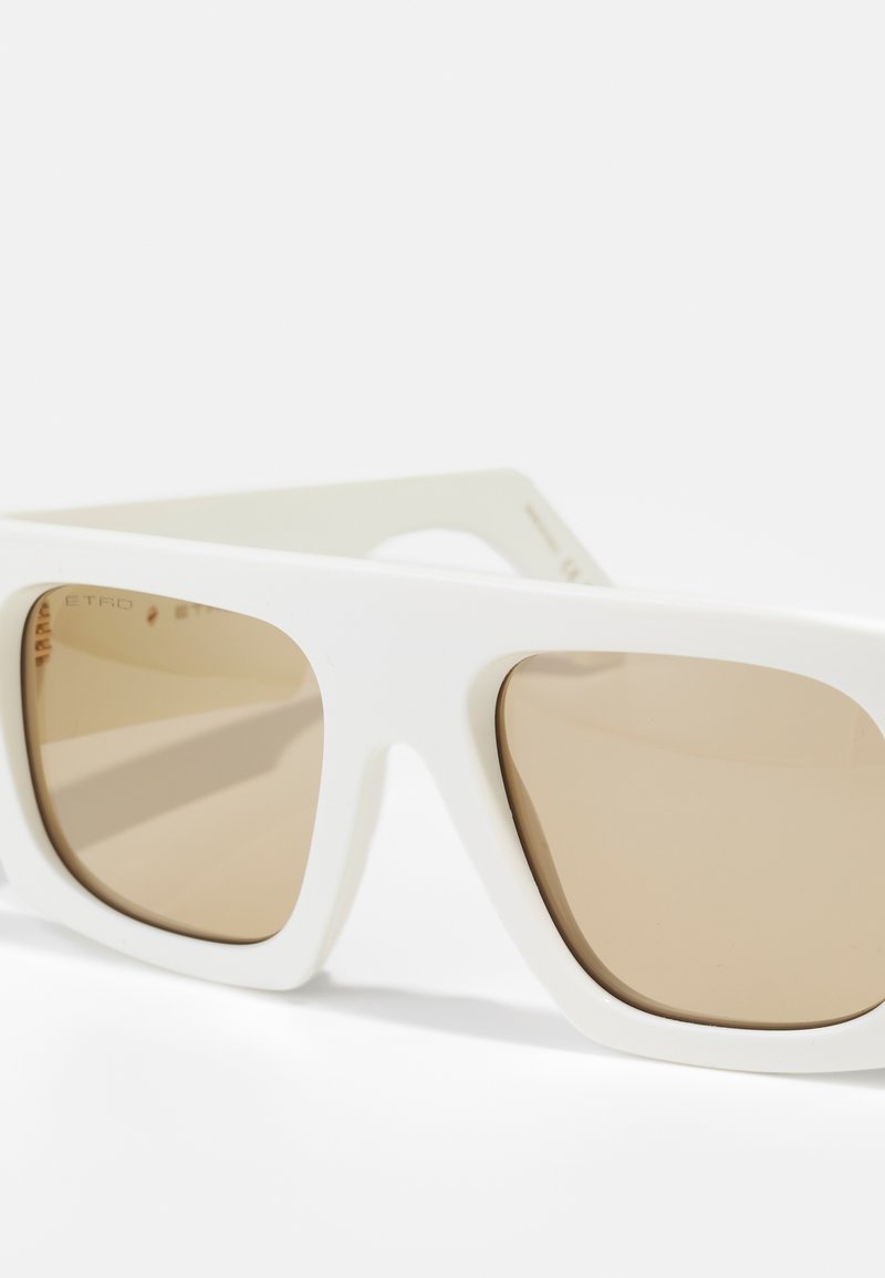 White Oversized Square ETRO Sunglasses with Brown Lenses Etro | Accessories | Etro Sunglasses Etro026s 079u70  main image 2