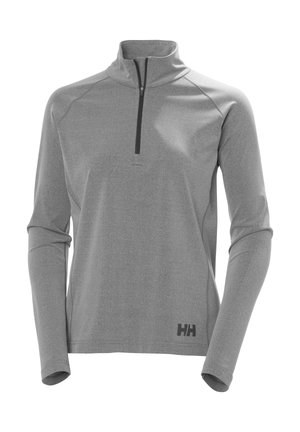 Helly Hansen, HELLY HANSEN WOMEN'S TYRI HALF-ZIP - Camiseta de manga larga - ebony melange