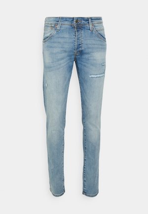 Jack & Jones, JJIGLENN FOX  NOOS - Karcsúsított farmerek - blue denim