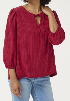 Camicetta - dark red