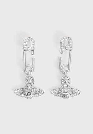 Vivienne Westwood, LUCRECE LARGE EARRINGS - Boucles d'oreilles - silver-coloured/white