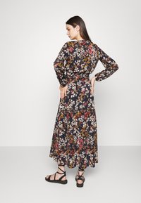 ONLY Tall ONLPELLA SKIRT - Saia evasé - night sky/wild flowers