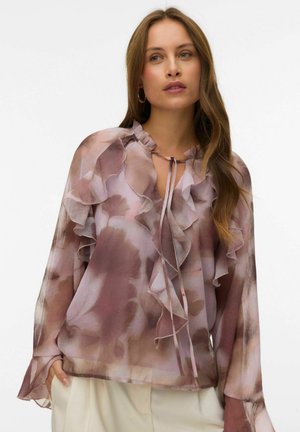 Vero Moda BLOUSE VMSABRINA TOP - Blúz - wistful mauve