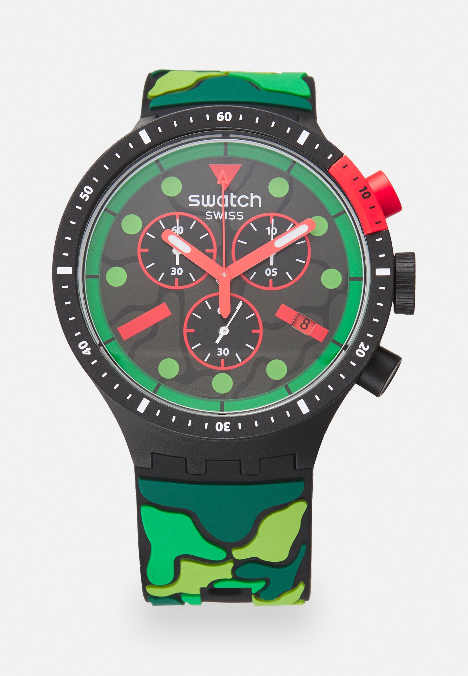 Swatch ESCAPEOCEAN - Chronograaf - green/Groen - Zalando.nl