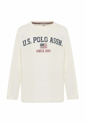 A MANICHE LUNGHE IN STAMPA - Maglietta a manica lunga - bianco