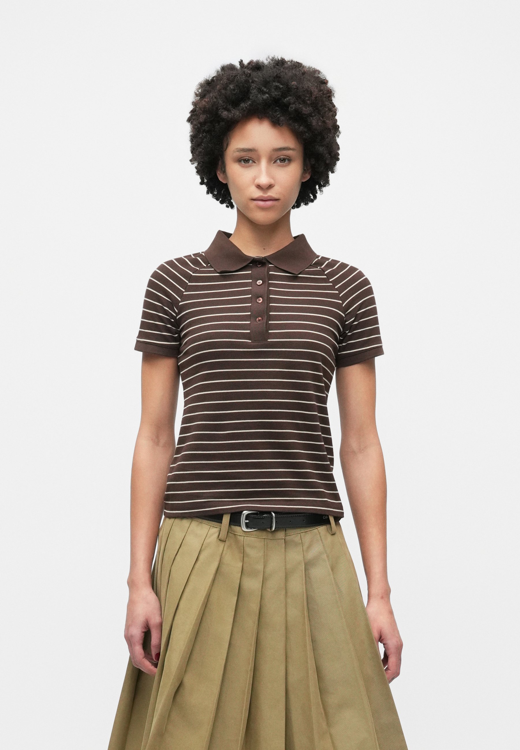 Samsøe Samsøe MIA - Polo shirt - coffee brown/brown - Zalando.ie