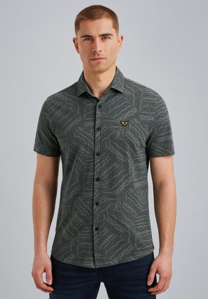 PME Legend MIT ALLOVER - Hemd - dark slate