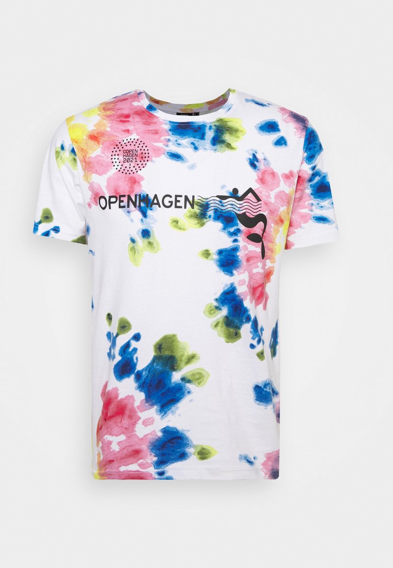 Hummel T-shirt print meerkleurig