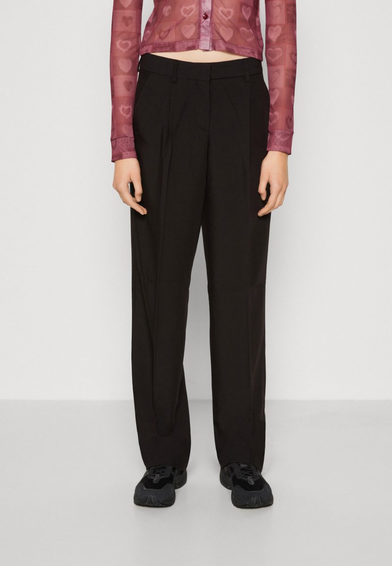 Jjxx - Jxmaddy Wide Pant Sn - 4917984 Cabernet Fiji Flower