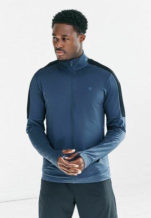 Sweatjacke - steel blue