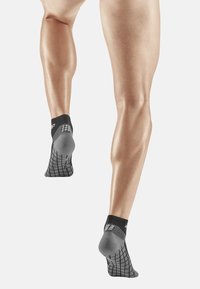 CEP LIGHT MERINO HIKING COMPRESSION SOCKS LOW CUT MEN - MADE IN GERMANY - Socken - black