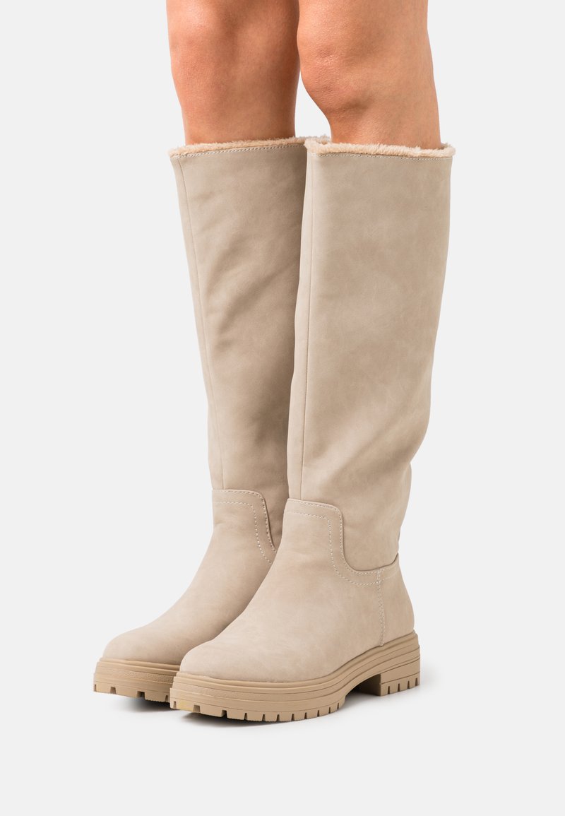 Call it Spring SASHAA Platform boots bone/beige Zalando.ie