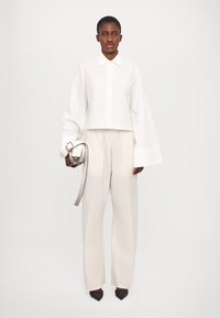 MM6 Maison Margiela LONG SLEEVED SHIRT - Blúzka so zapínaním na gombíky - white