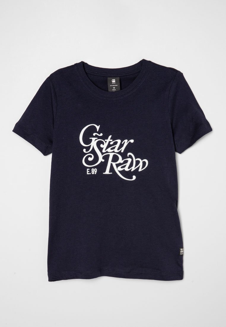 G-Star T-shirt print blauw G-Star T-shirt print blauw