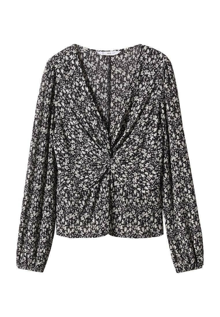 Mango Blouse zwart
