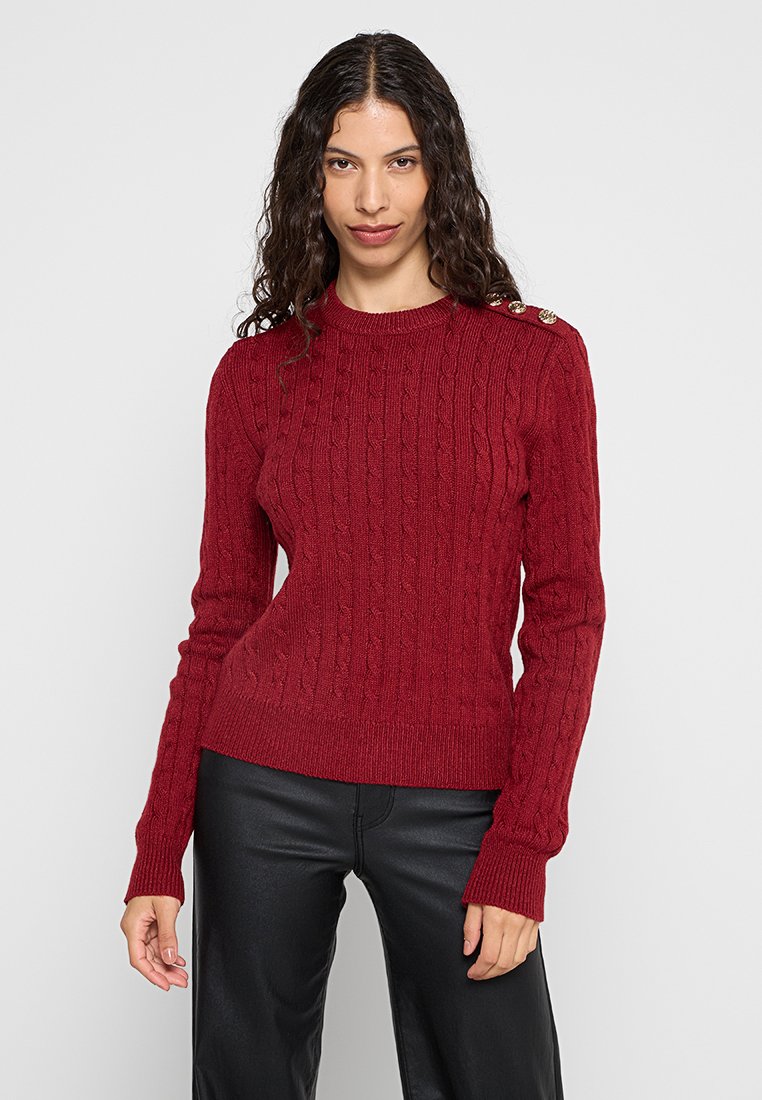 YAS Trui bordeauxrood