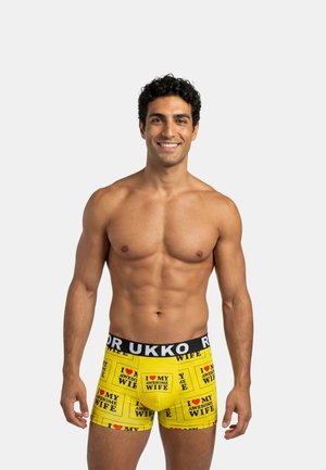2 PACK I LOVE MY WIFE - Boxershorts - wife yellow
