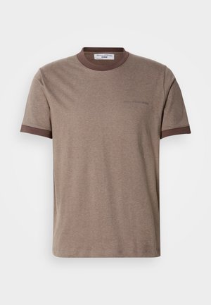 Marc O'Polo DENIM LOGO - T-shirt basic - dark brown