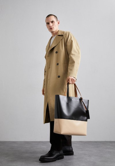 Marni TRIBECA UNISEX - Maisiņveida soma - black/cork